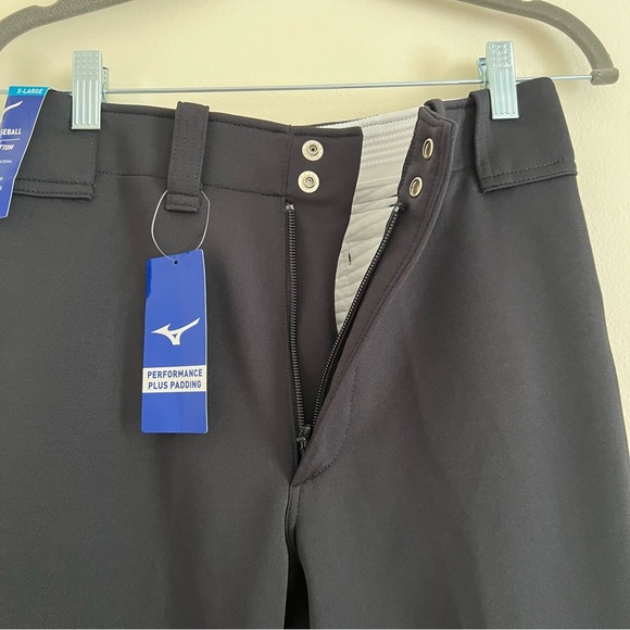 Mizuno Kids Black Baseball Pants YXL Performance Outdoor Athletic Select Pro - Picture 4 of 16